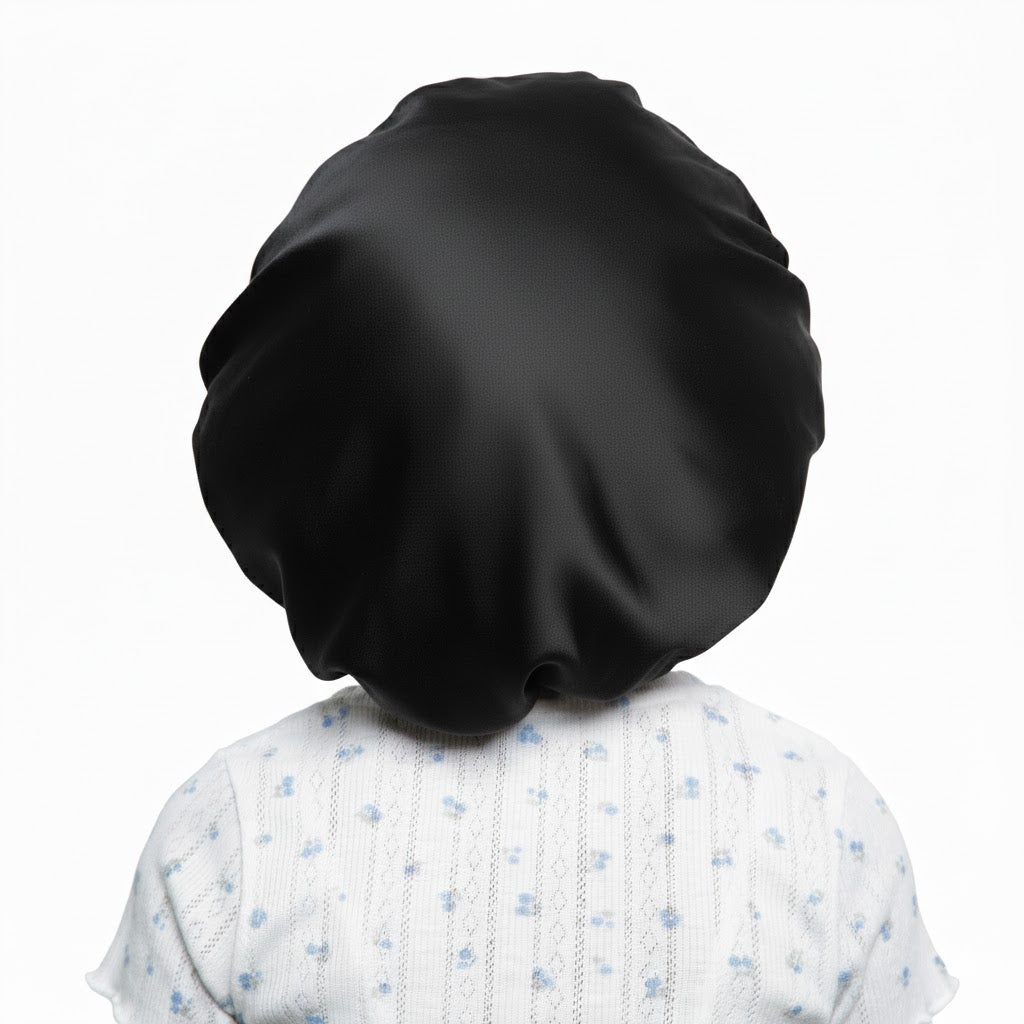 iBonnet® Kids 2-in-1 Adjustable Satin Hair Bonnet and Eye Mask with Gel Insert