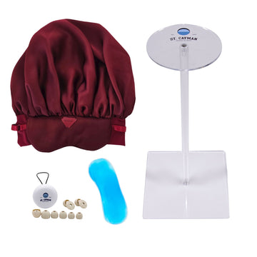 The Beauty Sleep Bundle - iBonnet®, Bonnet Stand And Earplugs