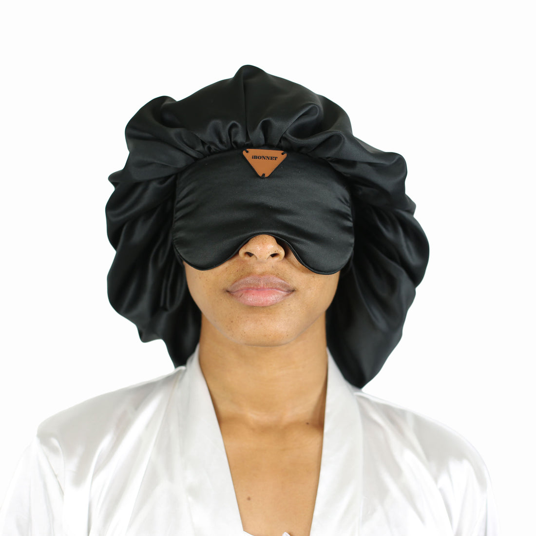 Front image of iBonnet head and eye cover