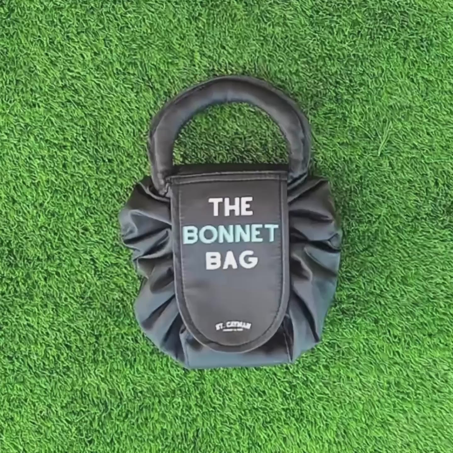 Video demonstrating the features of the bonnet bag